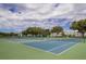 Well-maintained tennis courts offer a great recreational amenity for residents at 2331 Finlandia Ln # 43, Clearwater, FL 33763