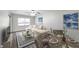 Well-lit living room featuring modern furnishings, stylish decor, and a cozy atmosphere at 3147 Mission Grove Dr # 3147, Palm Harbor, FL 34684