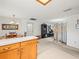 Open kitchen flows into living area, creating a spacious and connected living space at 3210 Acacia St, Lutz, FL 33558