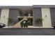The exterior showcases stone accents, complemented by well-maintained landscaping and convenient parking spaces at 430 Larboard Way # 3, Clearwater Beach, FL 33767