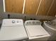 Modern washer and dryer appliances in the laundry area at 430 Larboard Way # 3, Clearwater Beach, FL 33767