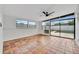 Sunroom with tile flooring and access to the fenced pool area at 4720 50Th N Ave, St Petersburg, FL 33714