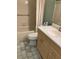 Bathroom featuring a tub with shower and a vanity at 6070 80Th N St # 109, St Petersburg, FL 33709