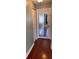 Hallway with wood flooring at 6070 80Th N St # 109, St Petersburg, FL 33709