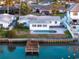 Charming waterfront property with a private pool and dock, perfect for enjoying the Florida lifestyle at 720 Capri Blvd, Treasure Island, FL 33706