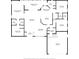 Detailed floor plan illustrating room sizes and layout at 8437 Indies Dr, Hudson, FL 34667