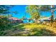 Fenced backyard offering a private outdoor space with potential for gardening or recreational use at 860 16Th S Ave, St Petersburg, FL 33701