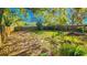 Spacious backyard featuring a wood fence providing privacy and a mix of greenery and shaded areas at 860 16Th S Ave, St Petersburg, FL 33701