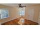 Bedroom with ceiling fan, hardwood floors, and natural light at 860 16Th S Ave, St Petersburg, FL 33701