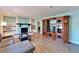 Inviting living room features a fireplace and an entertainment center at 1006 Mandalay Dr, Brandon, FL 33511