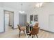 Open-concept dining area with modern furnishings at 10686 110Th Ln, Largo, FL 33778