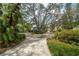 Landscaped roundabout, showcasing the well-maintained community and inviting atmosphere at 2206 Green Oaks Ln, Tampa, FL 33612