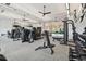 Well-equipped gym with a variety of exercise machines, free weights, and a bright, open layout at 29488 Ginnetto Dr, Wesley Chapel, FL 33543
