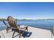 Enjoy relaxing waterfront views from your private dock with seating at 3418 Overlook Ne Dr, St Petersburg, FL 33703