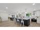 Spacious kitchen with island, modern appliances, and an open layout perfect for entertaining at 4105 W Iowa Ave, Tampa, FL 33616