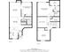 Detailed floor plan showcasing the home's layout, including the living spaces and bedrooms at 6140 Sun Blvd # 5, St Petersburg, FL 33715