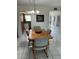 Cozy dining area with views into the kitchen at 6201 2Nd E St # 89, St Pete Beach, FL 33706