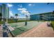 Shuffleboard courts with landscaping at 6201 2Nd E St # 89, St Pete Beach, FL 33706