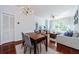 Bright living room featuring hardwood floors, modern lighting, and an open view of the outdoor scenery at 700 S Harbour Island Blvd # 404, Tampa, FL 33602