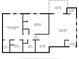 Detailed floor plan showcasing the layout including the primary bedroom, kitchen, living room, and balcony at 720 Lyndhurst St # 1121, Dunedin, FL 34698