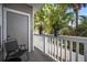 Charming balcony with views of lush greenery, perfect for unwinding at 800 S Dakota Ave # 221, Tampa, FL 33606