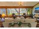 Cozy living room boasting large windows with serene water views, creating a relaxing atmosphere at 8910 Eagle Watch Dr, Riverview, FL 33578