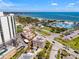 Bird's-eye view of the property, revealing its desirable location close to the bay, parks, and urban amenities at 920 N Shore Ne Dr, St Petersburg, FL 33701