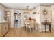 Cozy dining area, adjacent to living room, perfect for intimate meals at 10034 64Th N Ave # 14, St Petersburg, FL 33708
