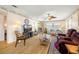 Spacious living room with large window and lots of natural light at 10034 64Th N Ave # 14, St Petersburg, FL 33708