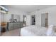 Spacious bedroom with modern decor, large closet, and plenty of natural light at 10914 Penny Gale Loop, San Antonio, FL 33576