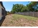Expansive backyard with privacy fence at 2715 Willow Oaks Dr, Valrico, FL 33594
