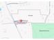 Map showcasing the property's 19+ acres bordering the Wentworth Golf Course at 317 Old East Lake Rd, Tarpon Springs, FL 34688