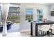 Breakfast nook provides patio and backyard views, access to the lanai, and table seating at 5128 Admiral Pointe Dr, Apollo Beach, FL 33572