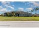Charming single-story house featuring a well-maintained lawn and landscaped front yard at 689 Chipper Dr, Sun City Center, FL 33573