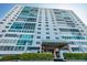 Striking view of the Sky Harbour condominium building showcasing its architectural design and well-maintained facade at 7200 Sunshine Skyway S Ln # 3D, St Petersburg, FL 33711