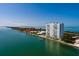 A waterfront building with a pool, dock, water views, and convenient highway access at 7200 Sunshine Skyway S Ln # 3D, St Petersburg, FL 33711