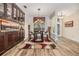 Spacious dining area with updated flooring and abundant natural light at 9302 Deer Creek Dr, Tampa, FL 33647