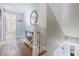 Upstairs hallway with a view of the bathroom at 200 Driftwood W Dr, Palm Harbor, FL 34683