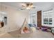 Spacious bedroom with a view of a exposed brick wall at 215 Central Ave # 4H, St Petersburg, FL 33701