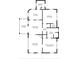 Accurate floor plan with dimensions, illustrating the layout of the home and individual room sizes at 3000 2Nd N Ave, St Petersburg, FL 33713