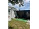 Backyard view of an outdoor kitchen and patio space at 3106 W Dewey, Tampa, FL 33607