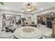 Spacious living space offering multiple seating areas and abundant natural light at 3952 Applegate Cir, Brandon, FL 33511