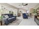 Open-concept living space with living room, dining area, and kitchen at 3952 Applegate Cir, Brandon, FL 33511