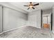 Bedroom with carpet, ceiling fan, closet, and a window at 700 S Harbour Island Blvd # 240, Tampa, FL 33602