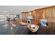Gourmet kitchen with stainless steel appliances and custom wood cabinetry at 8032 13Th S Ave, St Petersburg, FL 33707