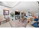 Spacious living room with comfortable seating and a stylish decor at 8032 13Th S Ave, St Petersburg, FL 33707