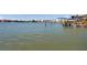 Expansive waterfront views showcase the dock and the nearby community at 8032 13Th S Ave, St Petersburg, FL 33707