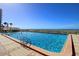 Bright and sparkling pool with ocean views and beach access at 880 Mandalay Ave # S514, Clearwater Beach, FL 33767
