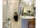 Charming kitchen featuring stainless steel appliances, stylish cabinets, and countertops at 100 Bluff View Dr # 117C, Belleair Bluffs, FL 33770