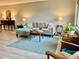 Comfortable living room featuring neutral tones, stylish decor, and ample natural light at 100 Bluff View Dr # 117C, Belleair Bluffs, FL 33770